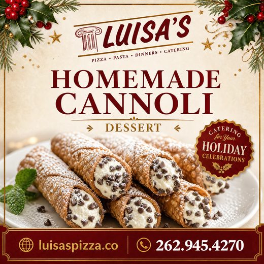 Homemade Cannoli