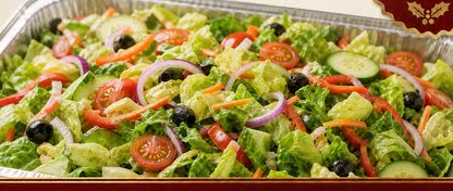 Large bowl of tossed salad