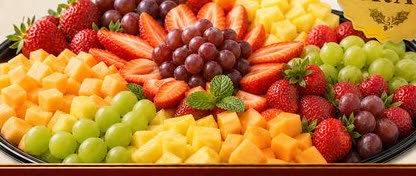Fresh fruit tray